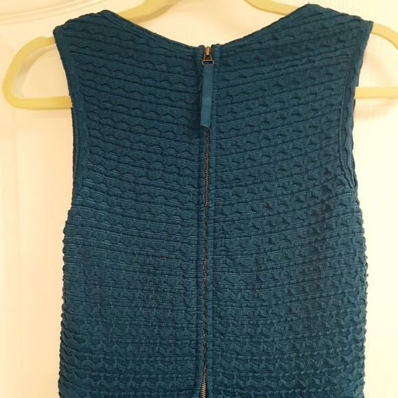 Max Studio Teal Textured Dress - Picture 6 of 6